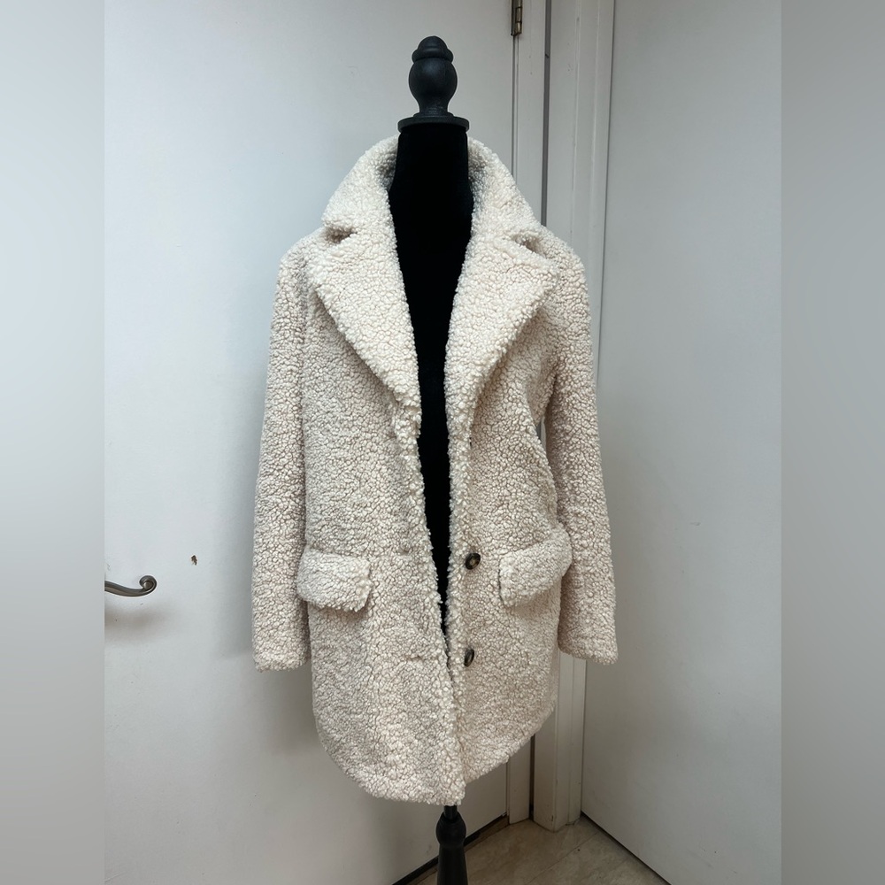 J. Crew Cream Teddy Sherpa